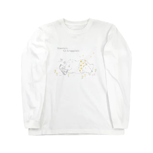 のはらでおえかき / ロンT Long Sleeve T-Shirt