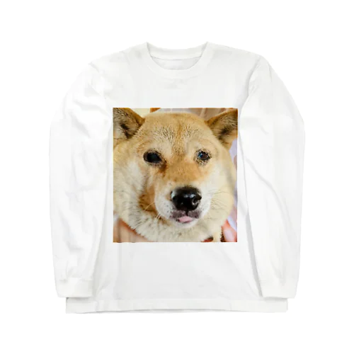 少しベロが出てる柴犬 Long Sleeve T-Shirt