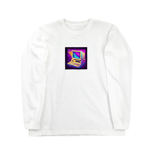 90年代のコンピューター Long Sleeve T-Shirt