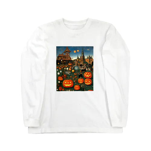 ハロウィン風景 Long Sleeve T-Shirt