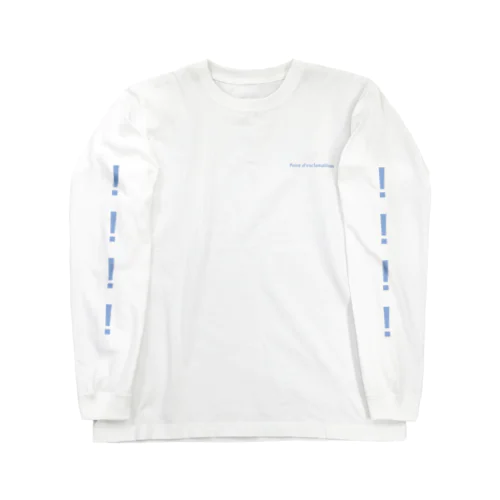 LongsleeveTshirt "Point d'exclamation logo" ロングスリーブTシャツ