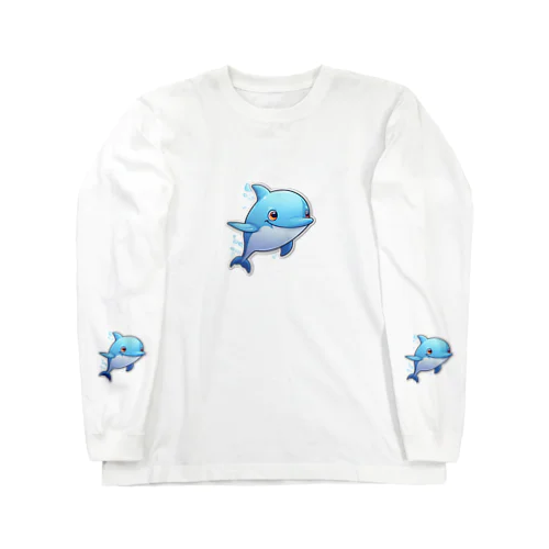 イルカくん Long Sleeve T-Shirt