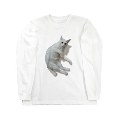 白猫のヴェルちゃん Long Sleeve T-Shirt