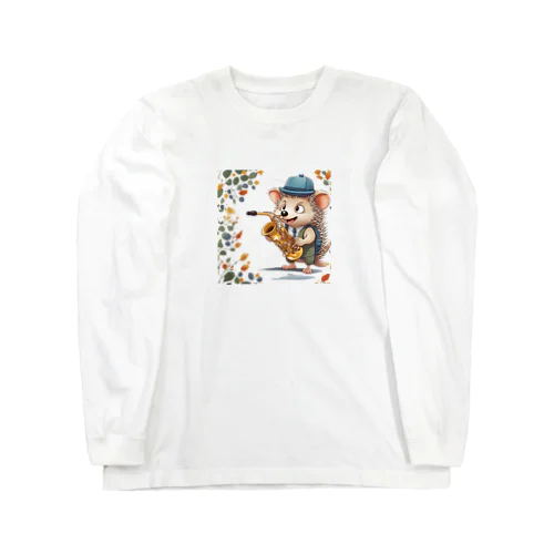 サックスハリネズミ Long Sleeve T-Shirt