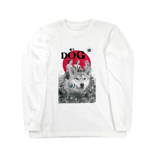 18→シバ犬　Stylish Lenormand  Long Sleeve T-Shirt