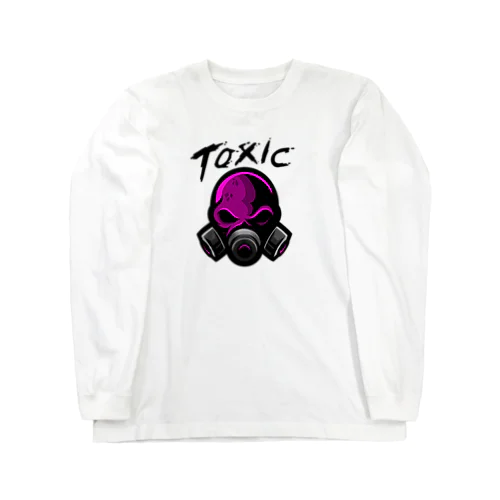 toxic -skull- ロングスリーブTシャツ