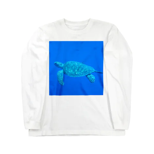 ウミガメ 001 Long Sleeve T-Shirt