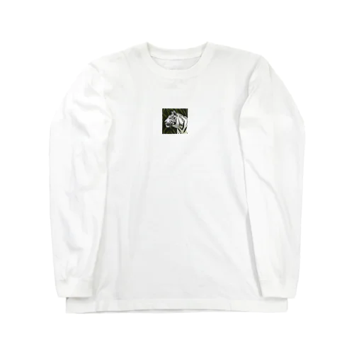 白いトラ Long Sleeve T-Shirt