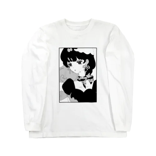 彼女。 Long Sleeve T-Shirt