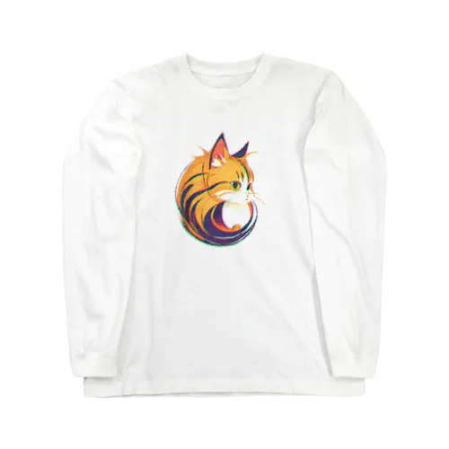 ノイズねこ Long Sleeve T-Shirt