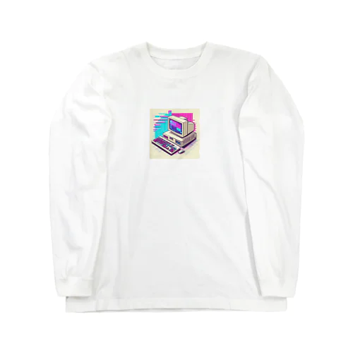 懐かしい90年代のコンピューター③ Long Sleeve T-Shirt