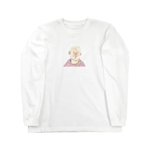 うすら笑いハゲ Long Sleeve T-Shirt