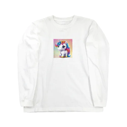 つぶらなユニちゃん Long Sleeve T-Shirt