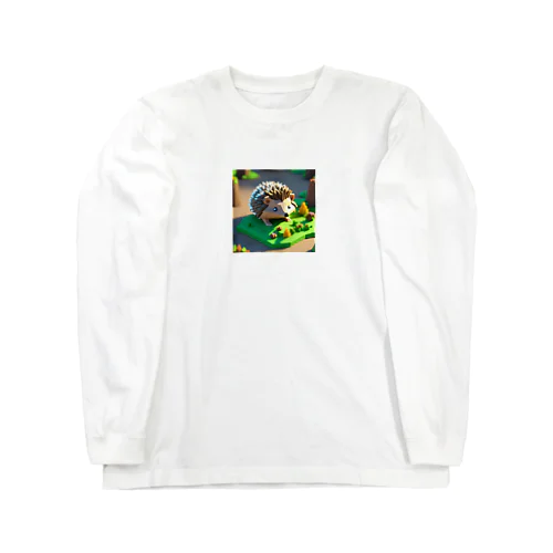 マイクラ的なハリネズミ Long Sleeve T-Shirt