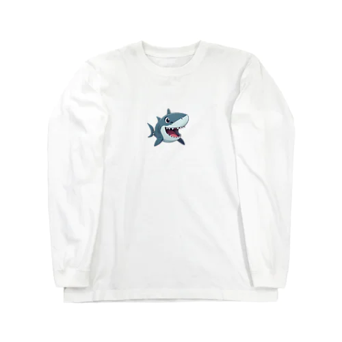 かわいい鮫 Long Sleeve T-Shirt