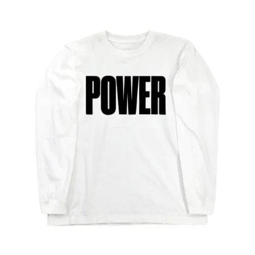 POWER パワー 筋肉 Long Sleeve T-Shirt