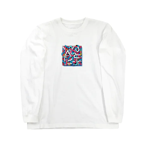 ABSTRACT ロングスリーブTシャツ