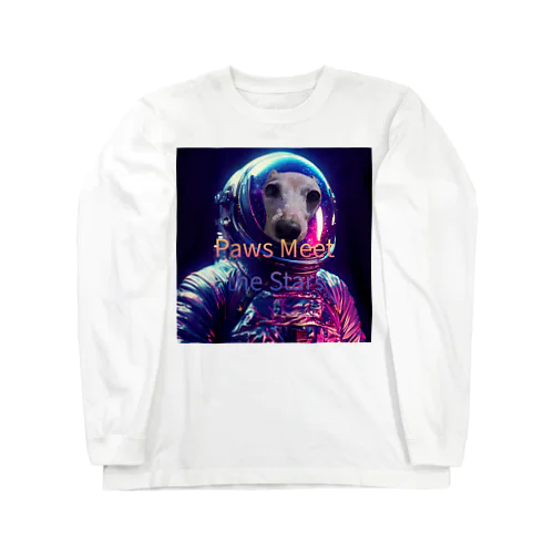 宇宙犬 ロングスリーブTシャツ