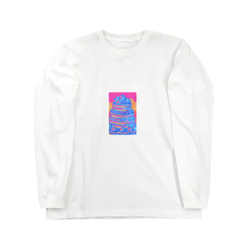 火星のケーキタワー Long Sleeve T-Shirt