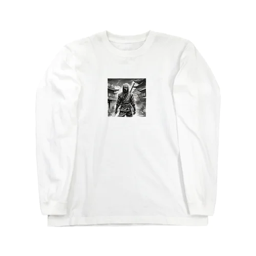 JAPANESE 忍者 Long Sleeve T-Shirt