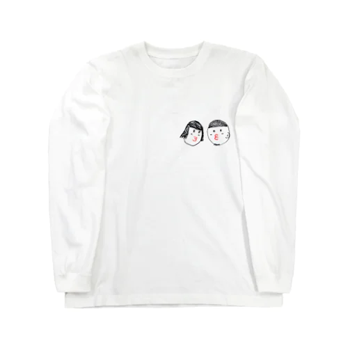 しゅむしゅむ君としゅむしゅむちゃん Long Sleeve T-Shirt