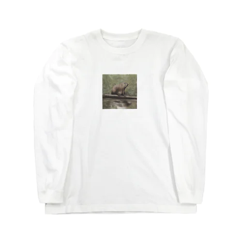 ビーバー　beaver Long Sleeve T-Shirt