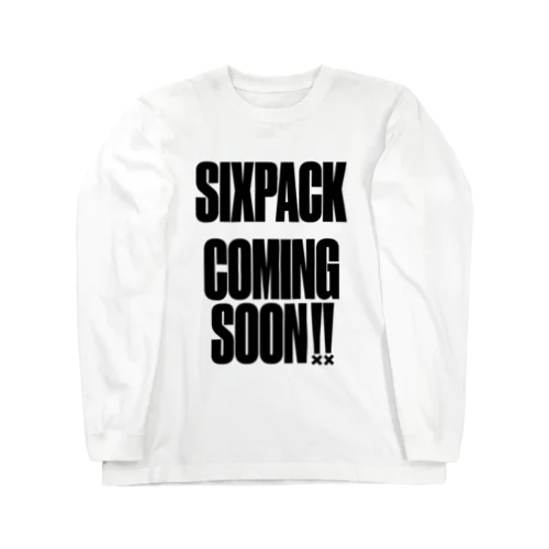 SIXPACK COMINGSOON シックスパック カミングスーン 筋トレ ロングスリーブTシャツ