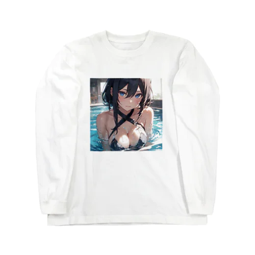 セクシー水着のお姉さん1 Long Sleeve T-Shirt