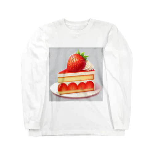 ショートケーキ Long Sleeve T-Shirt