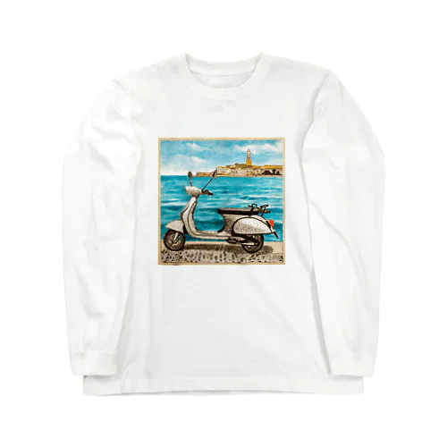 原動付き自転車 Long Sleeve T-Shirt