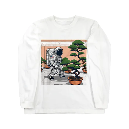 スペース盆栽 Long Sleeve T-Shirt