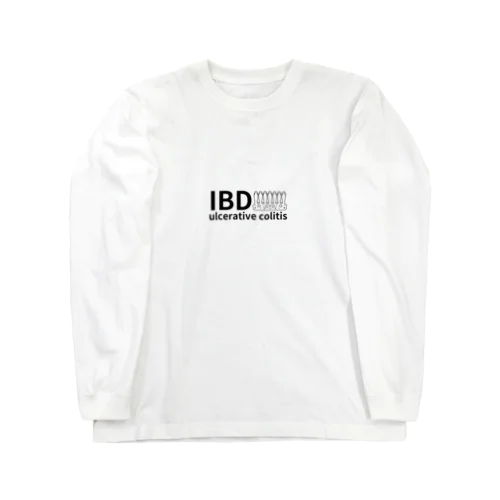 IBD　潰瘍性大腸炎 ロングスリーブTシャツ