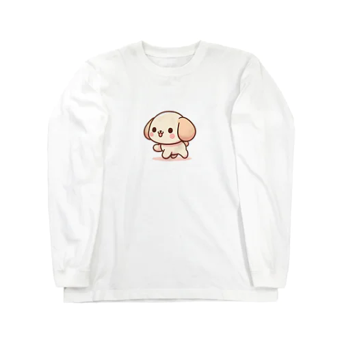 ゆる犬の、森谷さん Long Sleeve T-Shirt