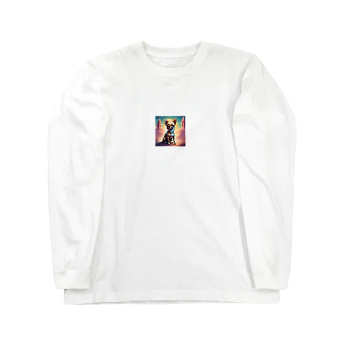 黄昏れチワワ Long Sleeve T-Shirt