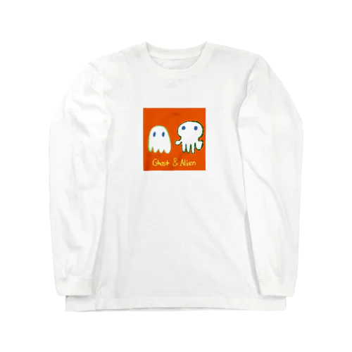 ghost&alien Long Sleeve T-Shirt