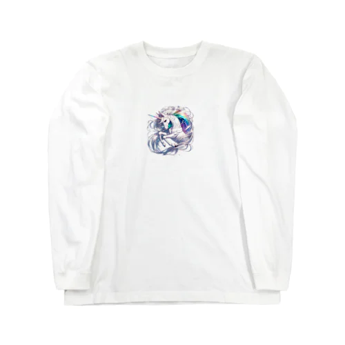 七色のユニコーン_002 Long Sleeve T-Shirt