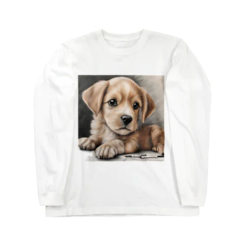 癒しの子犬 Long Sleeve T-Shirt