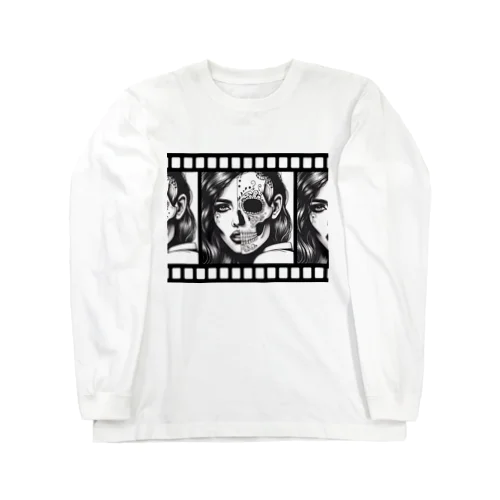 スケルトンアクトレス Long Sleeve T-Shirt