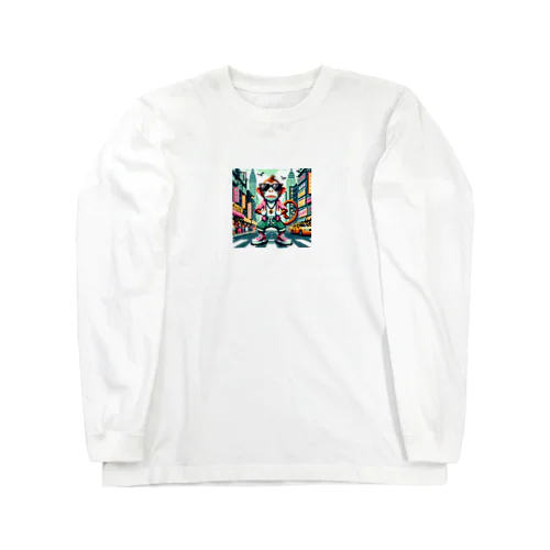 バッドアスファンキーモンキー Long Sleeve T-Shirt