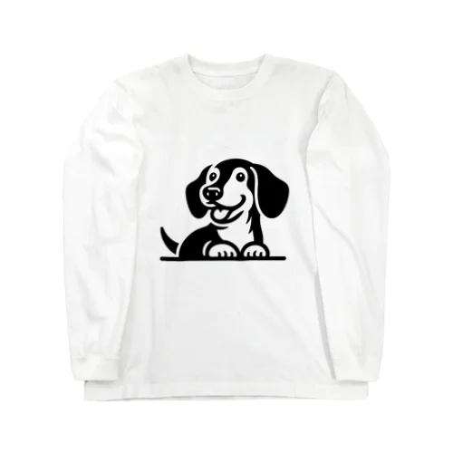 KAWAIIダックスフンド009 Long Sleeve T-Shirt