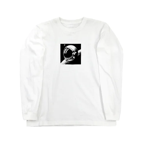 宇宙飛行士の眼差し Long Sleeve T-Shirt