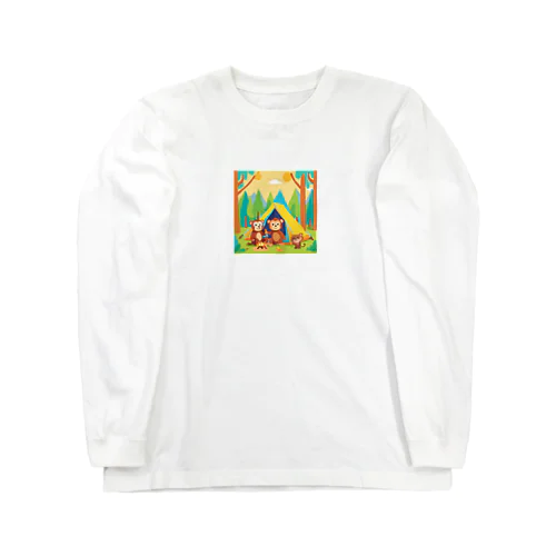 森のキャンパー Long Sleeve T-Shirt