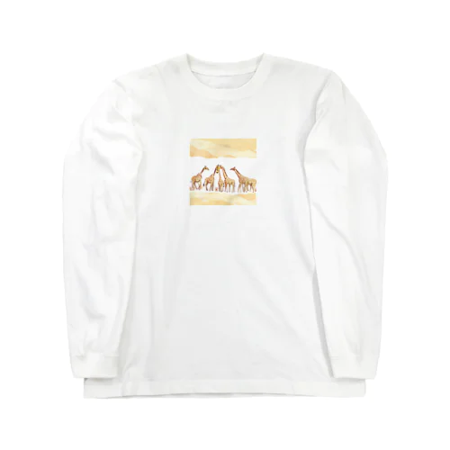 サバンナジラフ Long Sleeve T-Shirt