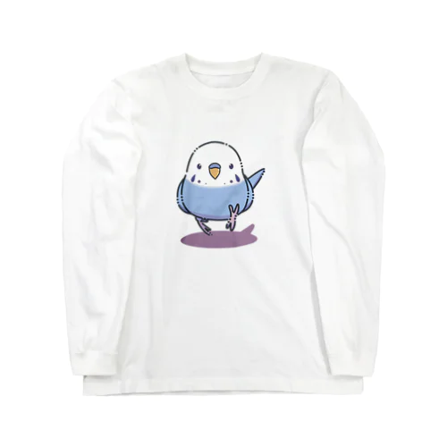 インコ走る Long Sleeve T-Shirt