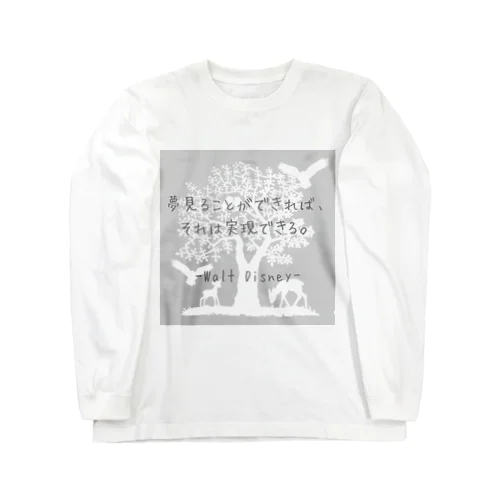 いじんふれーず「ウォルト・ディズニー」1 Long Sleeve T-Shirt