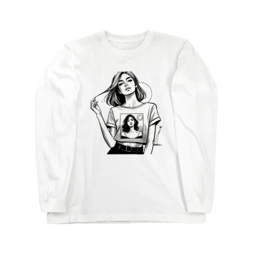 sexy girl2 Long Sleeve T-Shirt