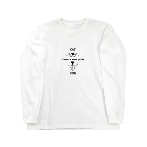 犬　猫　豆知識 Long Sleeve T-Shirt