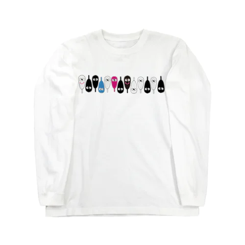 串揚げ串カツクシニョロワールドグッズ Long Sleeve T-Shirt