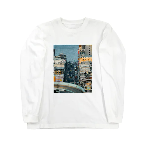 台湾の都市風景 Long Sleeve T-Shirt