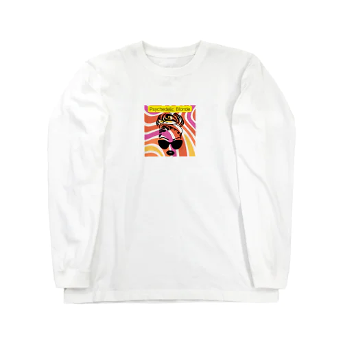 Psychedelic Blonde Long Sleeve T-Shirt